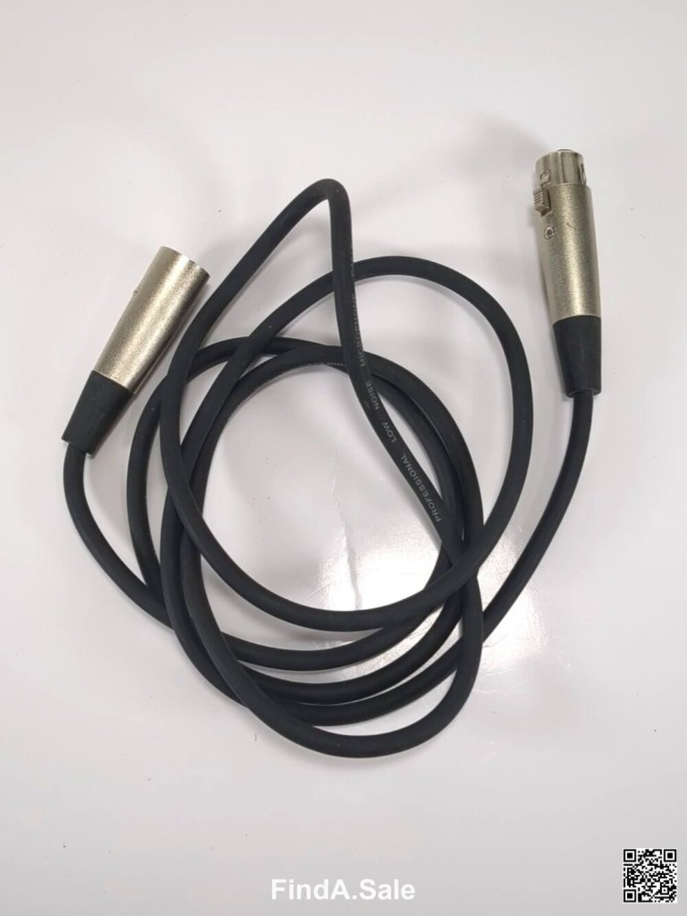 Professional Low Noise Microphone Cable 6 ft, XLR 3-Pin